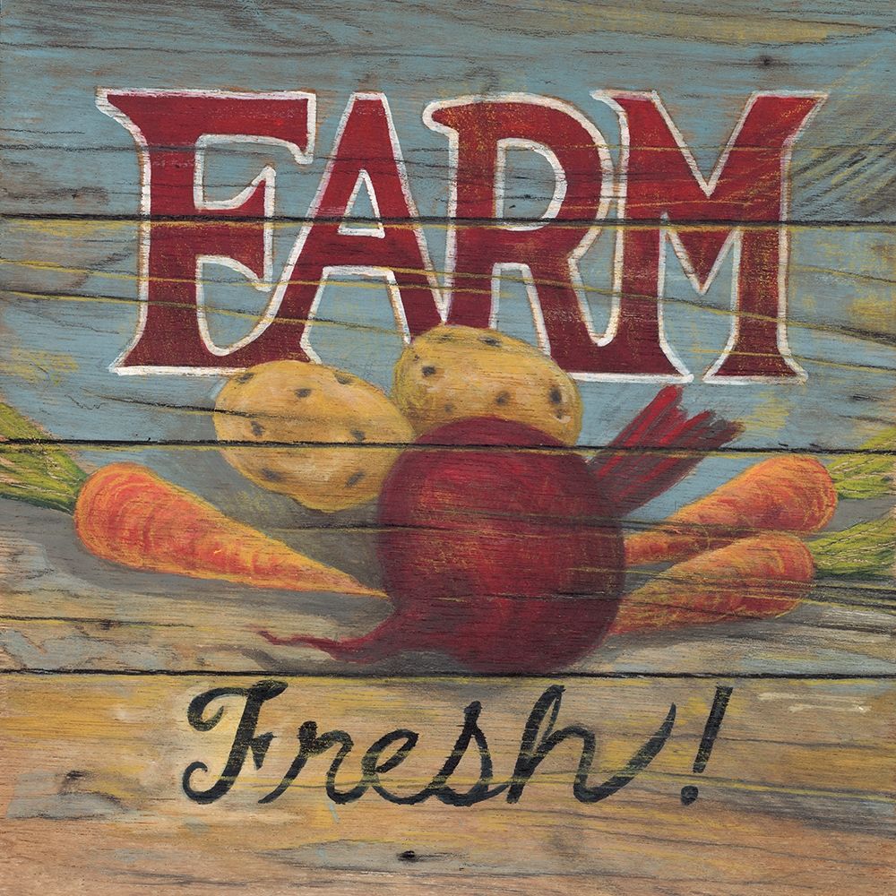 Farm Fresh I art print by Arnie Fisk for $57.95 CAD
