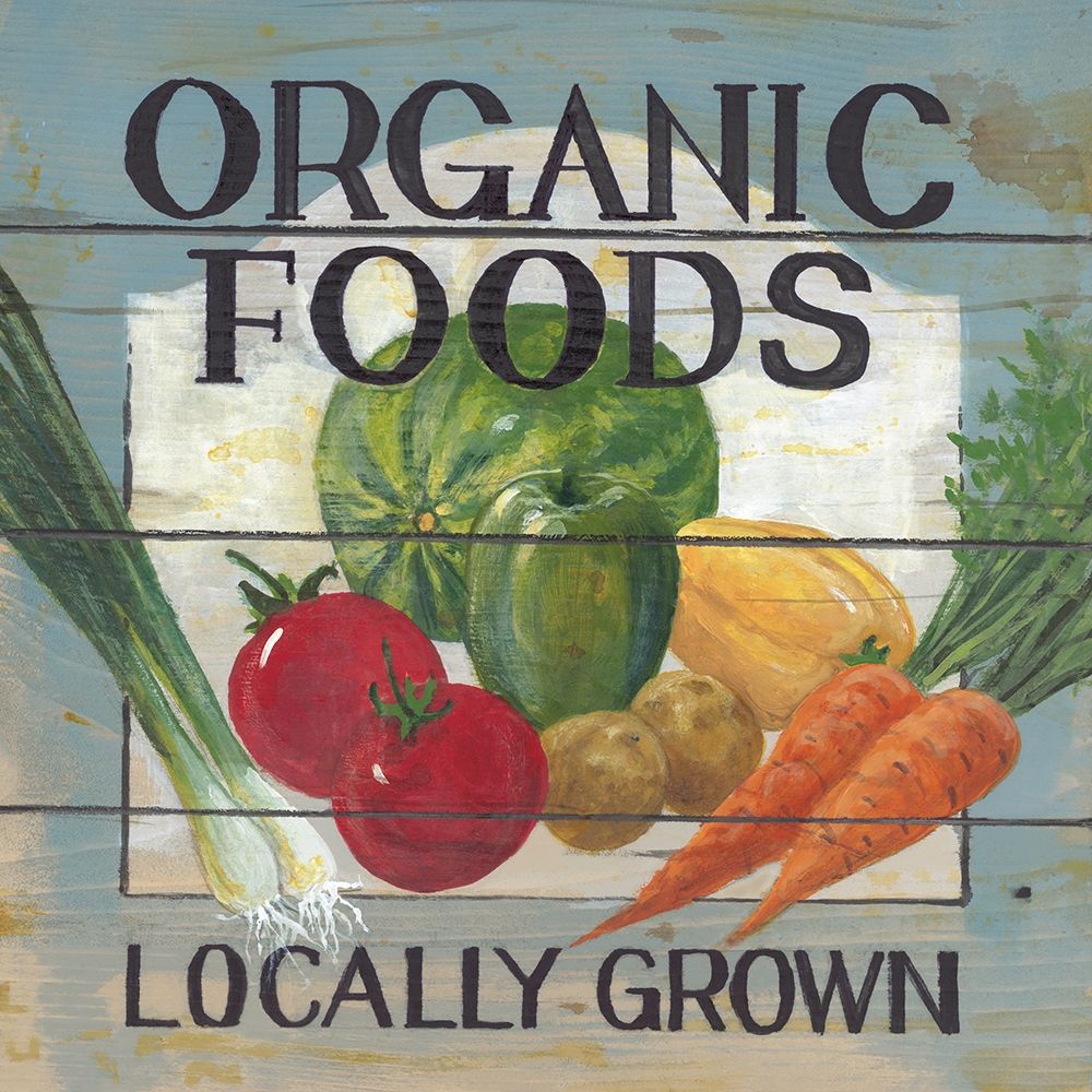 Organic Foods art print by Arnie Fisk for $57.95 CAD