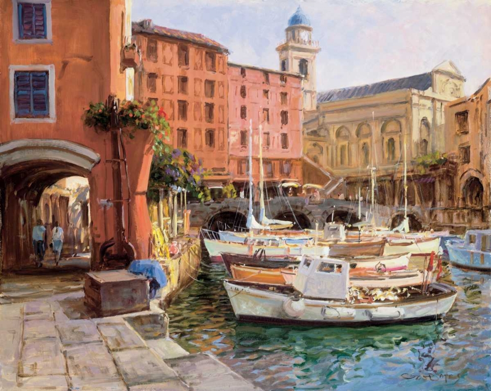 Mediterranean Colors art print by George Bates for $57.95 CAD