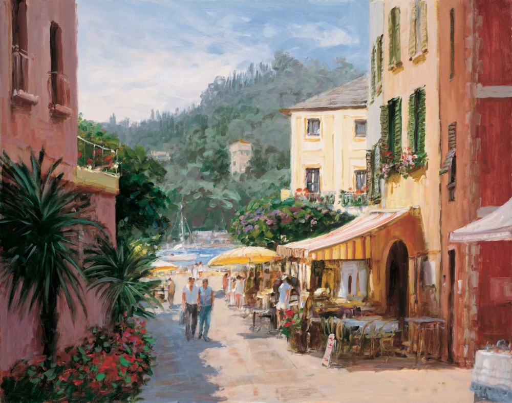 Al Fresco - Portofino art print by George Bates for $57.95 CAD