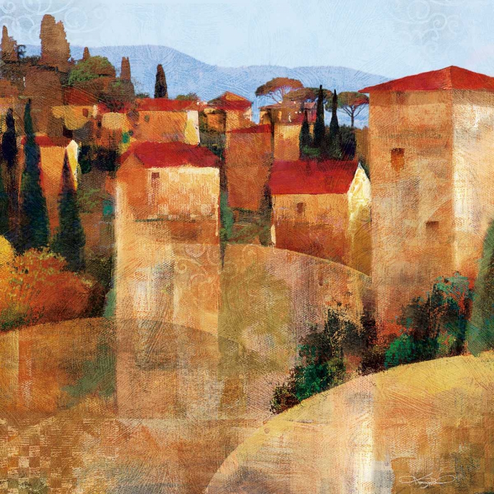 Tuscan Hillside art print by Keith Mallett for $57.95 CAD