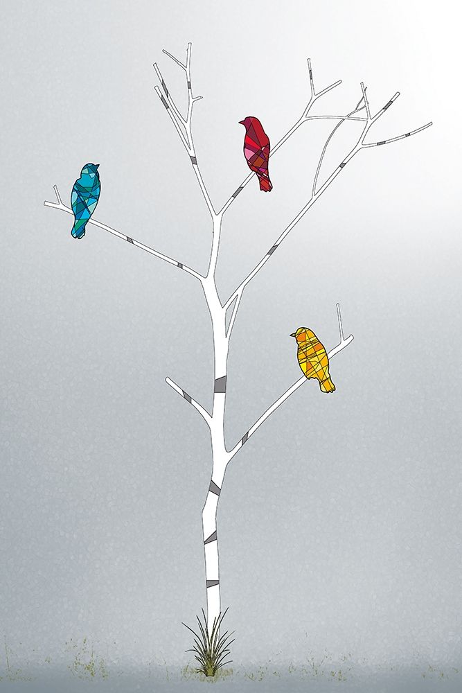 Three in a Tree art print by Marvin Pelkey for $57.95 CAD