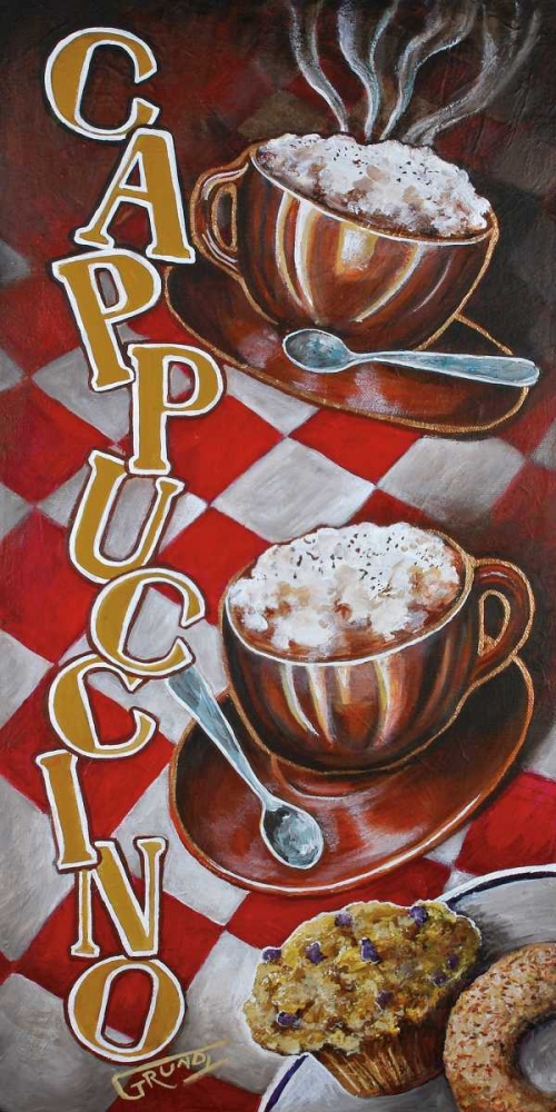 Cappuccino for Two art print by Stephen Grundy for $57.95 CAD