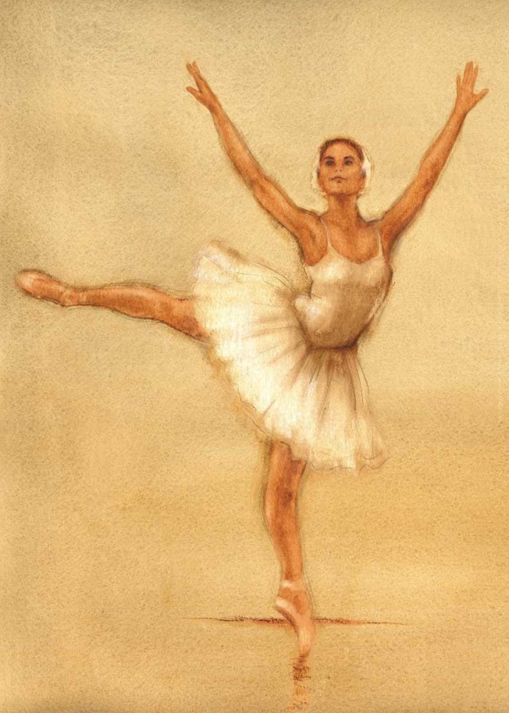 Ballerina II art print by Caroline Gold for $57.95 CAD