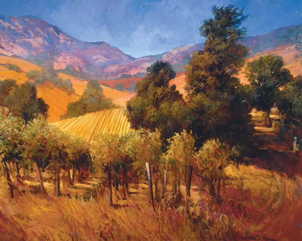Southern Vineyard Hills art print by Philip Craig for $57.95 CAD