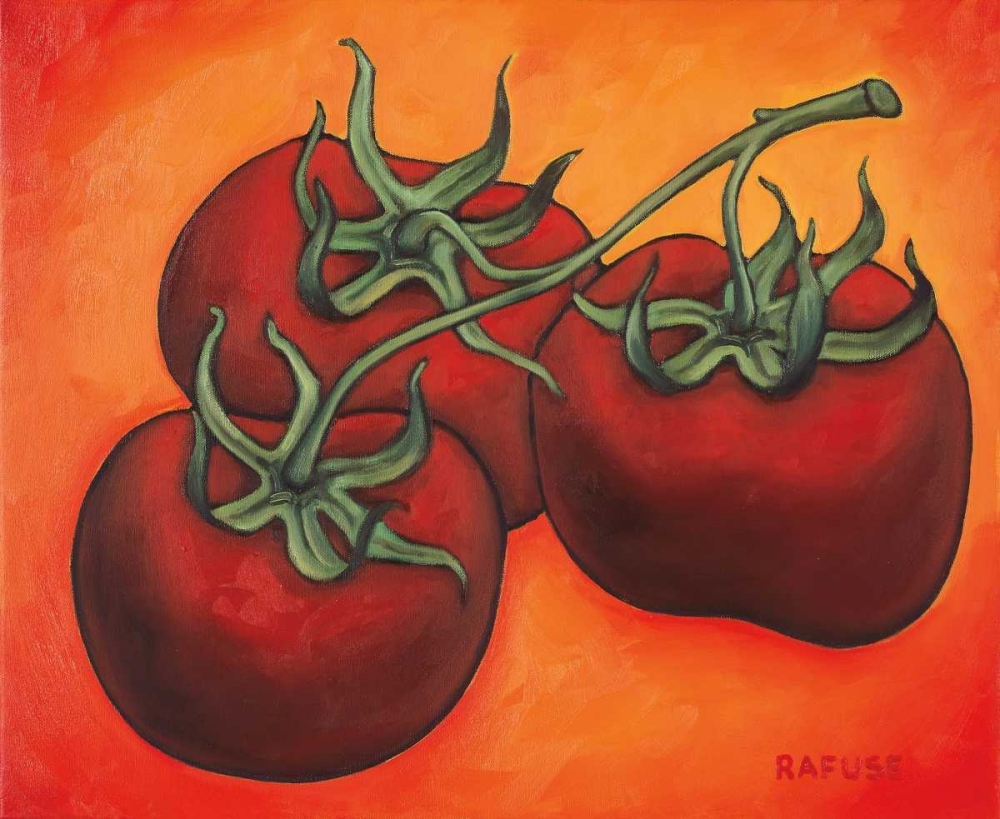 Three Tomatoes art print by Will Rafuse for $57.95 CAD