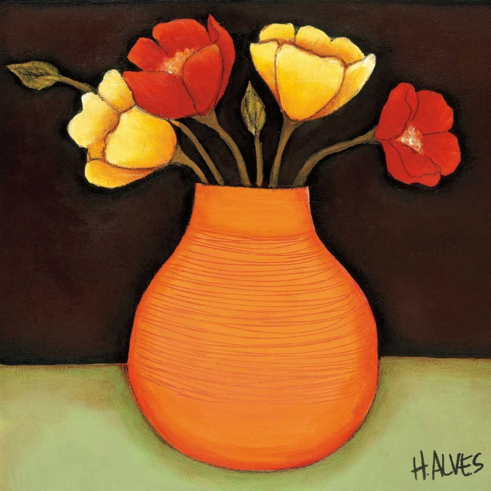 Flores Coloridas II art print by Helena Alves for $57.95 CAD