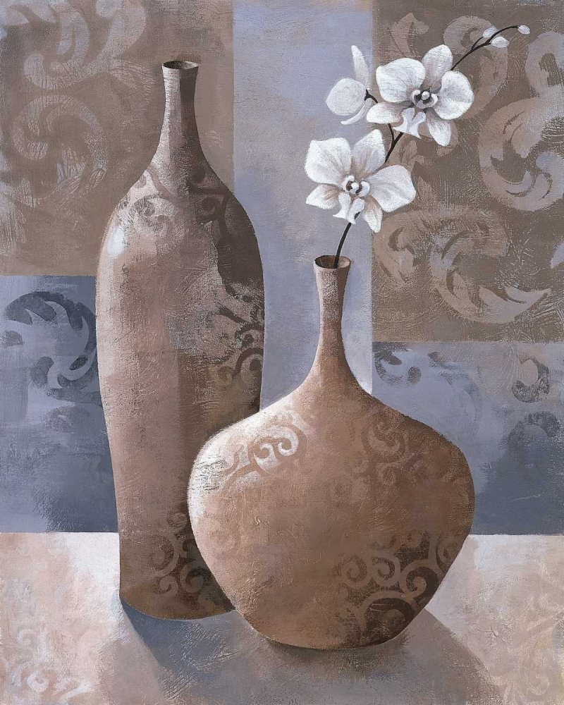 Silver Orchids I art print by Keith Mallett for $57.95 CAD