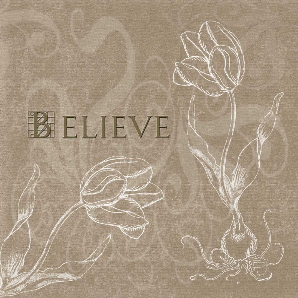 Believe art print by Jan Tanner for $57.95 CAD