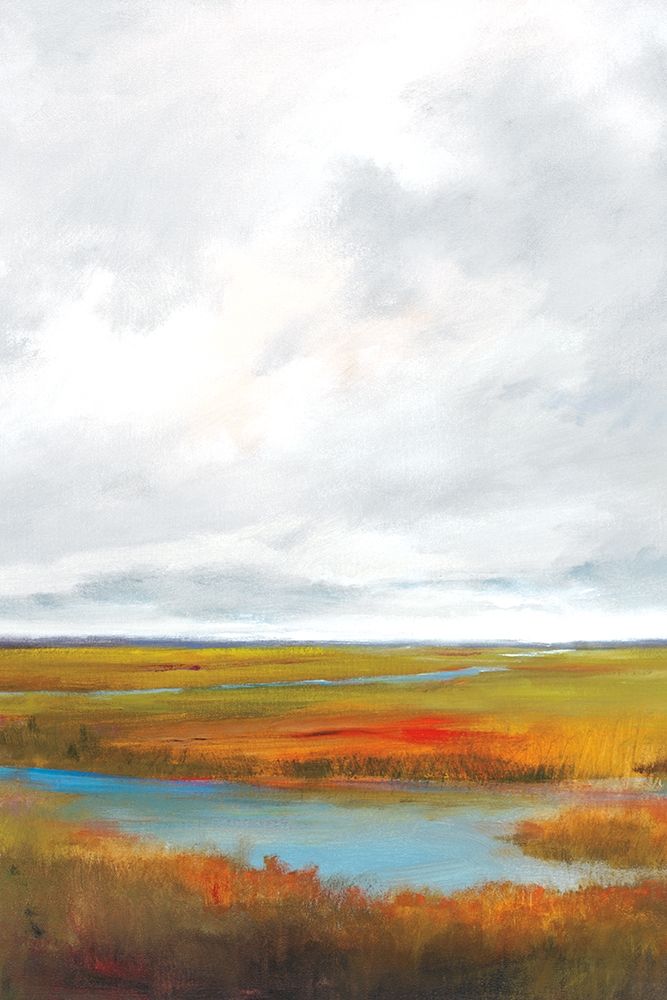 Sunset Over The Marsh II art print by Victoria Jackson for $57.95 CAD