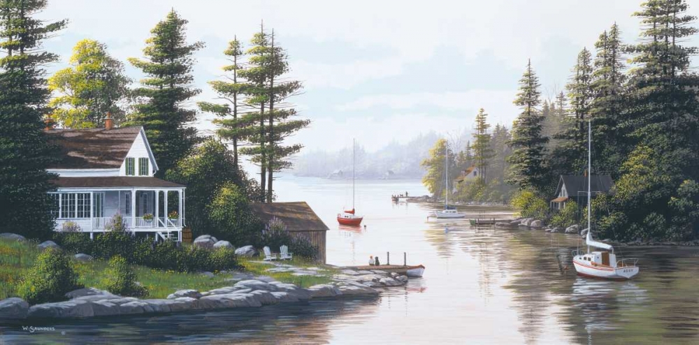 Cottage Country art print by Bill Saunders for $57.95 CAD