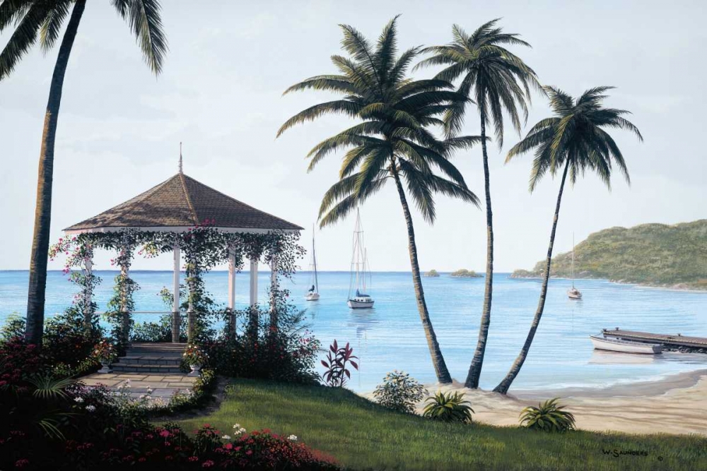 Caribbean Dreams art print by Bill Saunders for $57.95 CAD