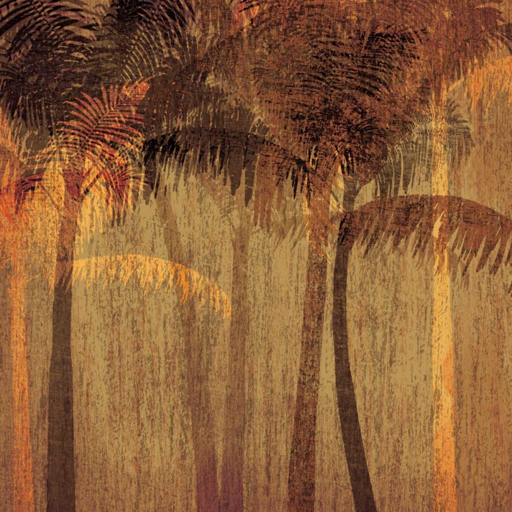 Sunset Palms I art print by Amori for $57.95 CAD