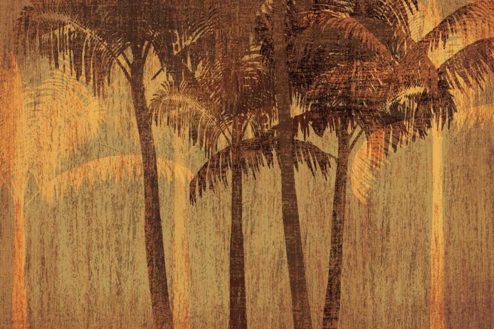 Sunset Palms III art print by Amori for $57.95 CAD