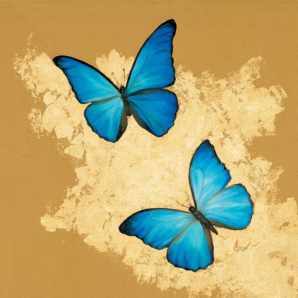 Cerulean Butterfly I art print by Joanna Charlotte for $57.95 CAD