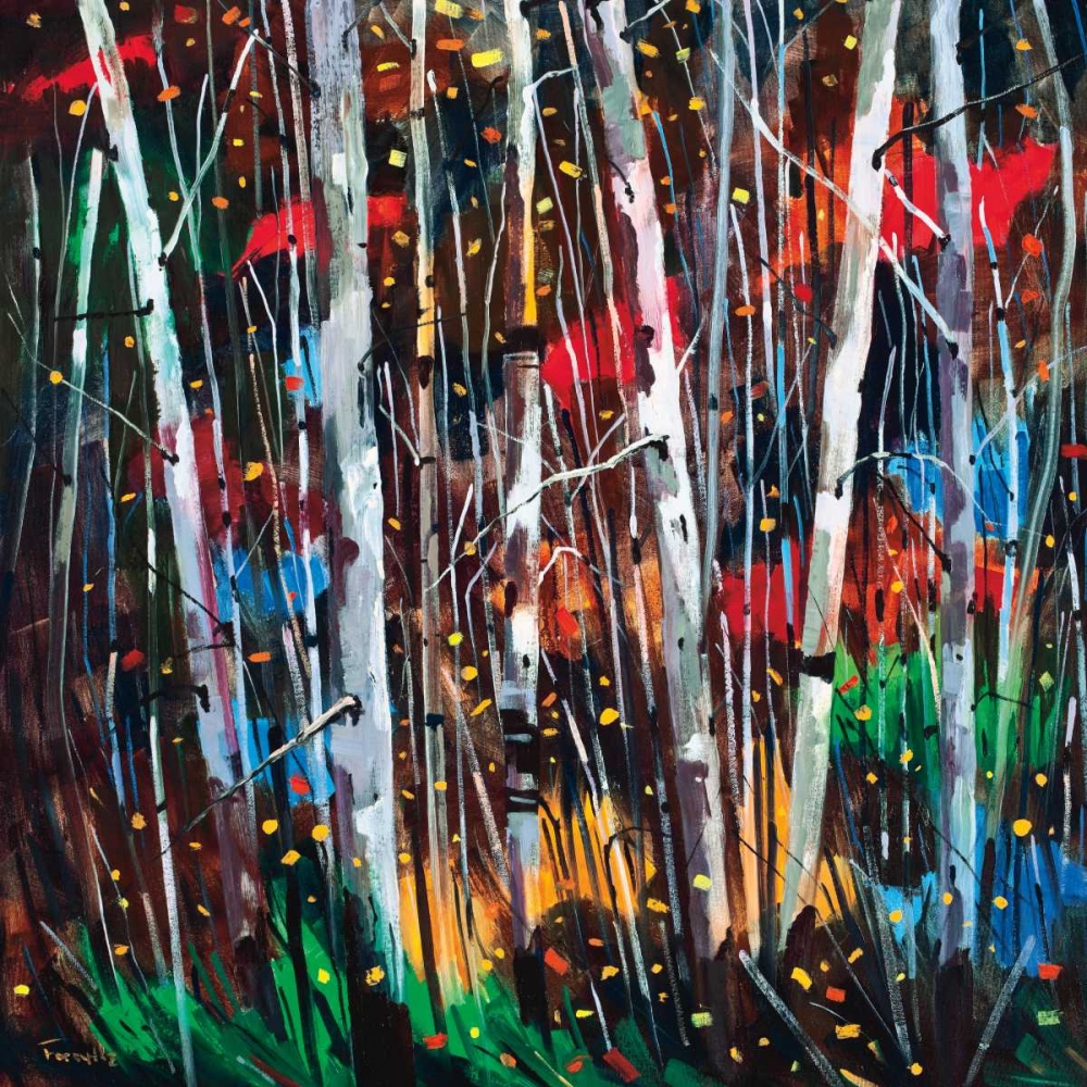 Autumn Fireworks art print by Graham Forsythe for $57.95 CAD