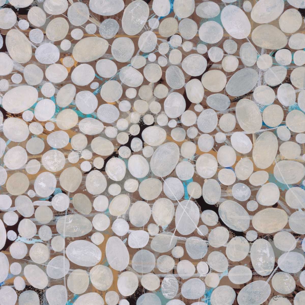 River Pebbles art print by Isabel Lawrence for $57.95 CAD