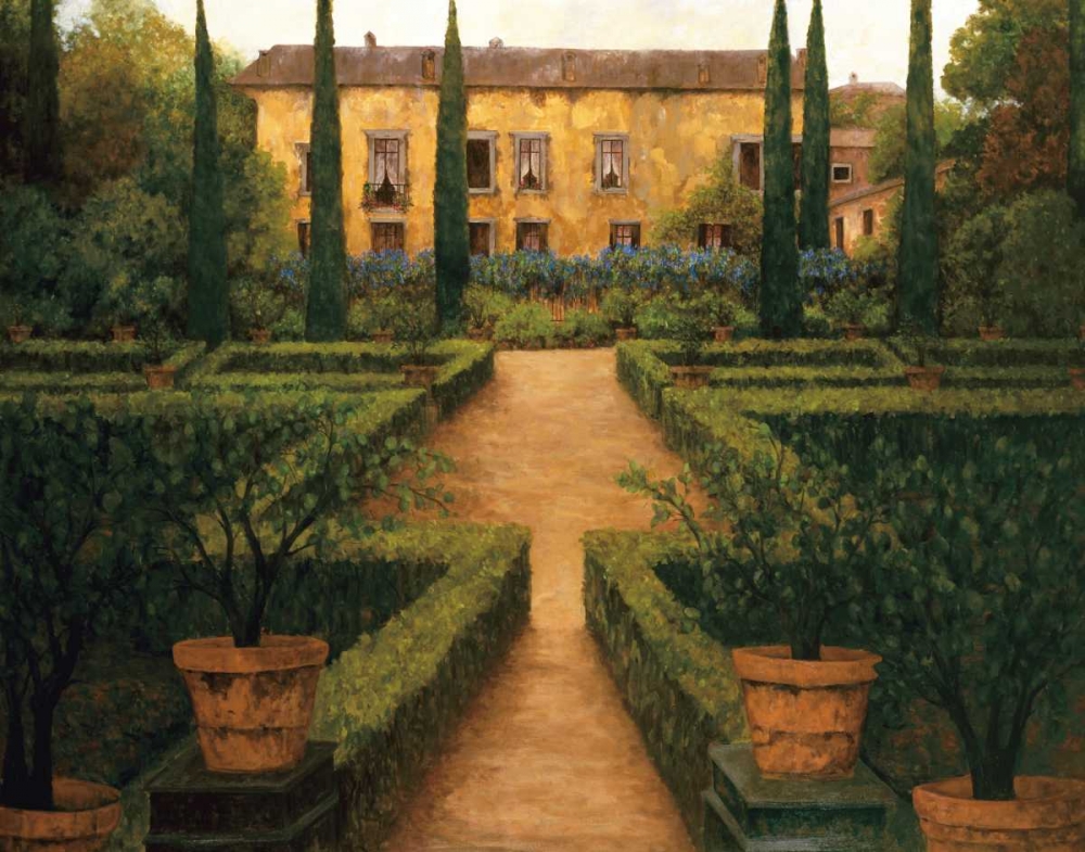 Garden Manor art print by Montserrat Masdeu for $57.95 CAD