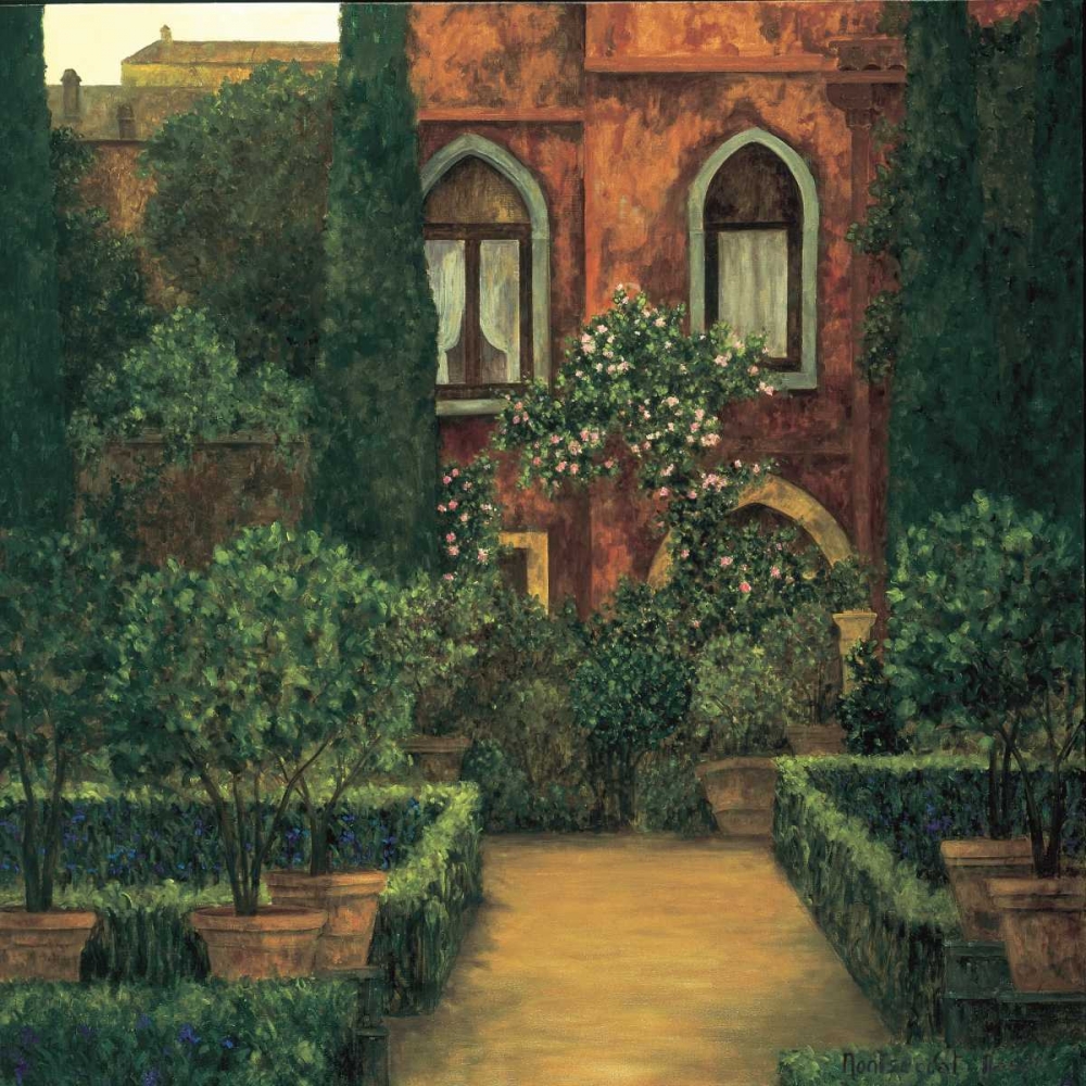 Jardin Verona art print by Montserrat Masdeu for $57.95 CAD