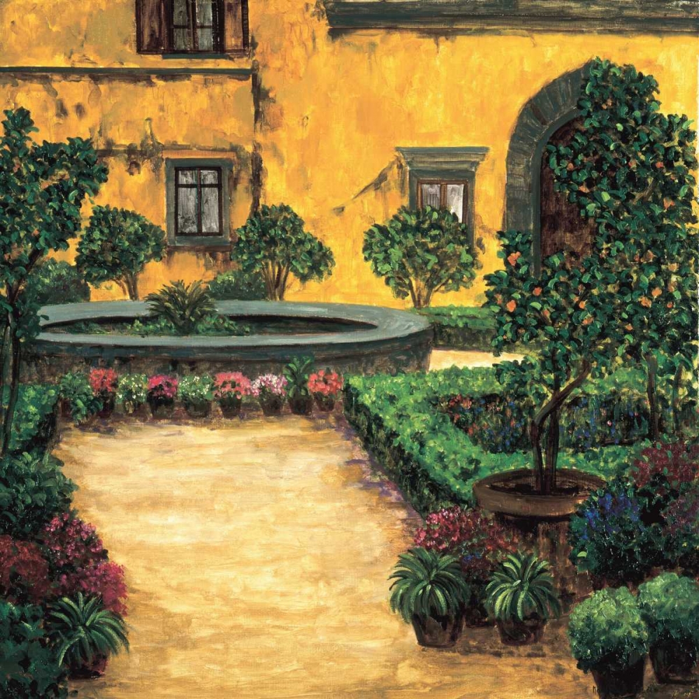 Jardin Toscana art print by Montserrat Masdeu for $57.95 CAD