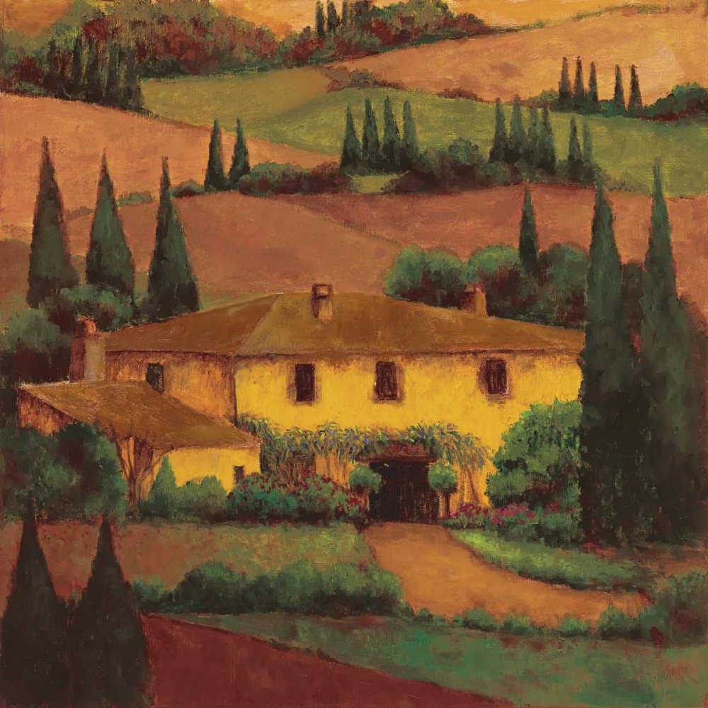 Tuscany Villa art print by Montserrat Masdeu for $57.95 CAD