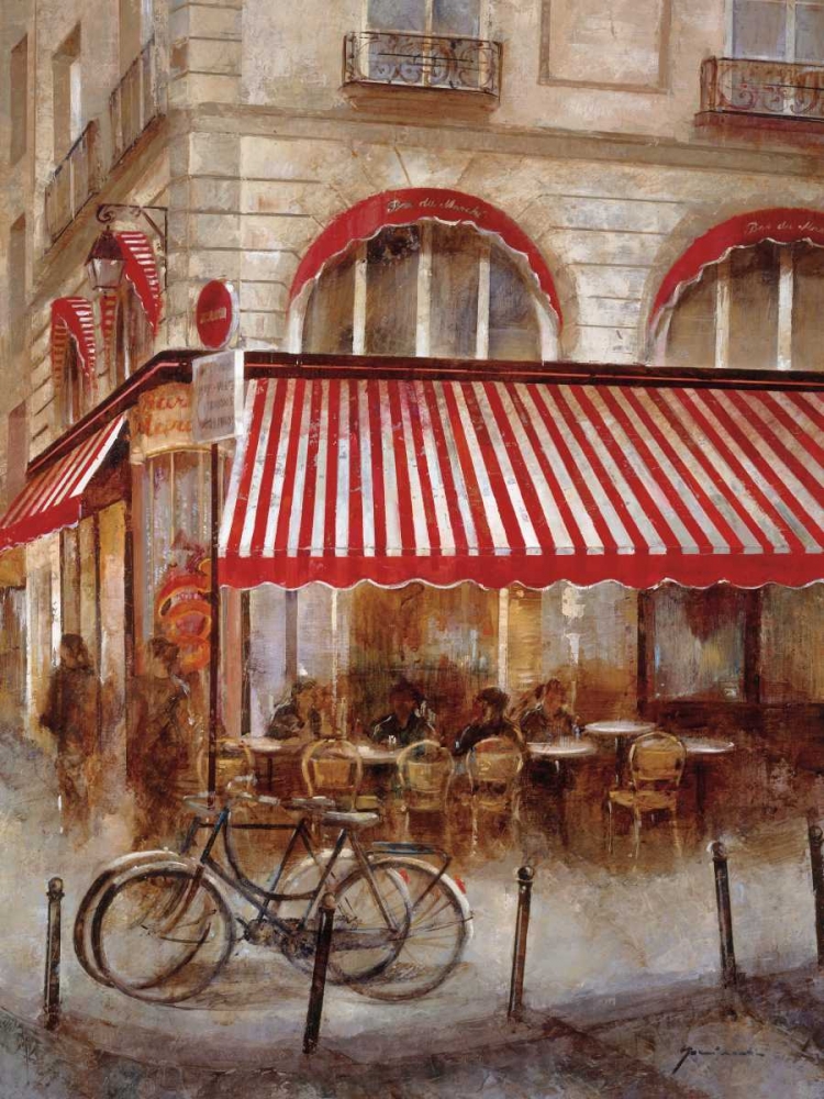 Cafe de Paris II art print by Noemi Martin for $57.95 CAD