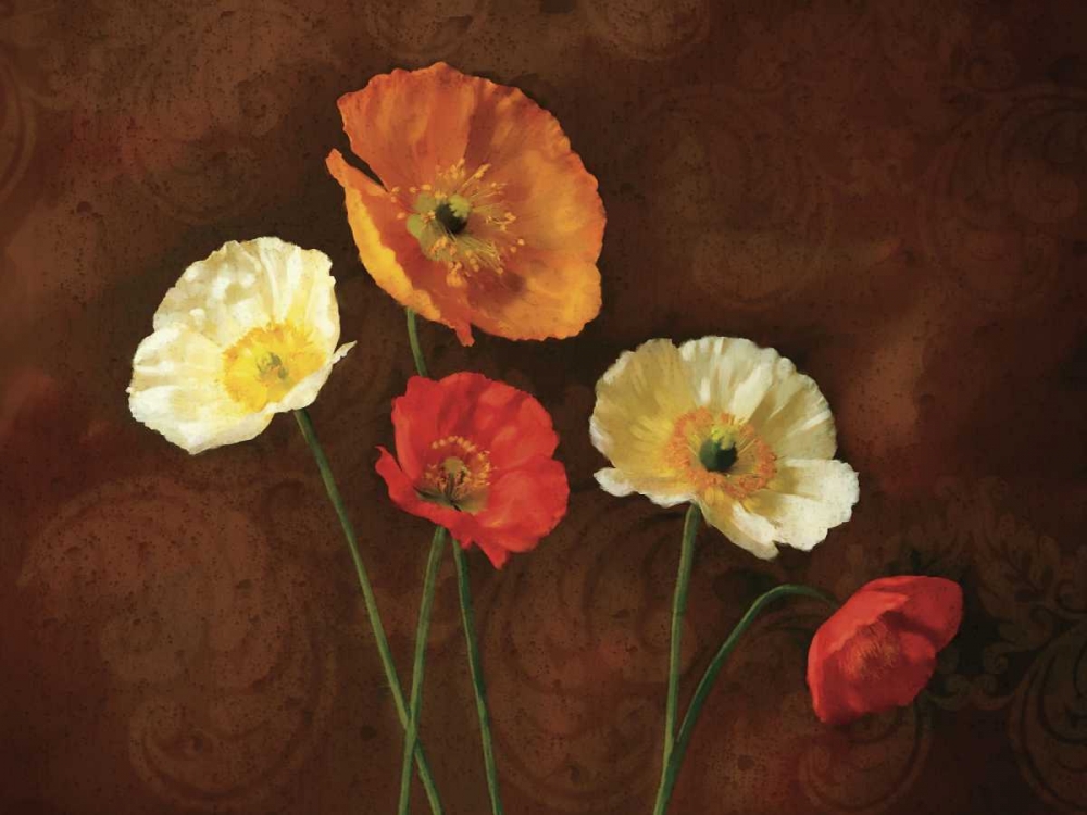 Poppy Perfection I art print by Janel Pahl for $57.95 CAD