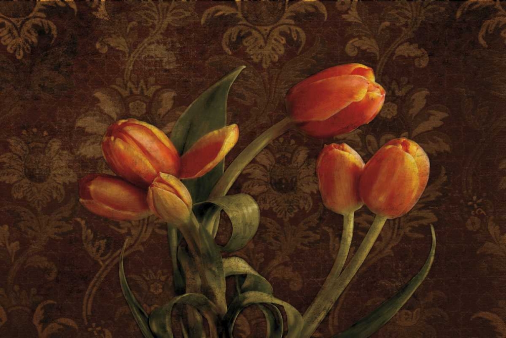 Fleur de lis Tulips art print by Janel Pahl for $57.95 CAD