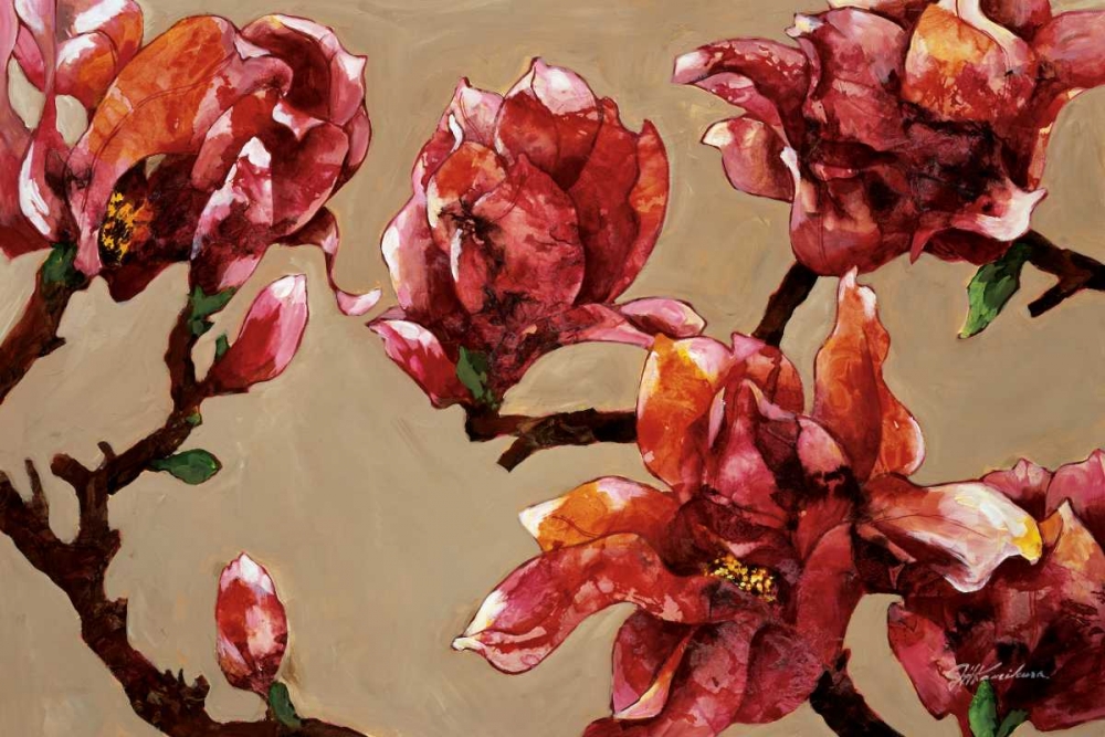 Elegant Magnolia art print by Joyce Kamikura for $57.95 CAD