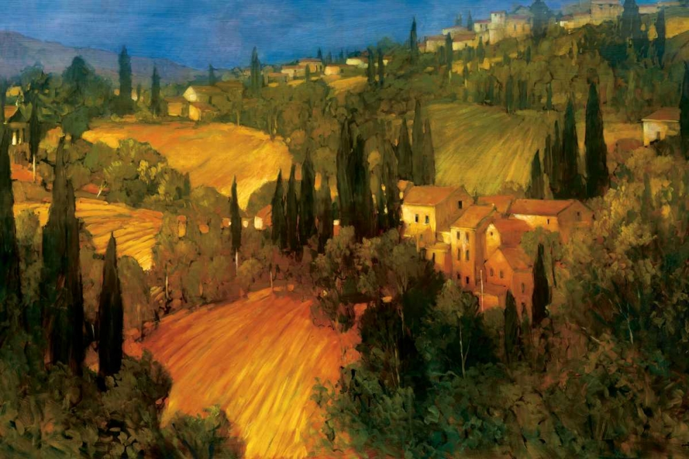 Hillside - Tuscany art print by Philip Craig for $57.95 CAD
