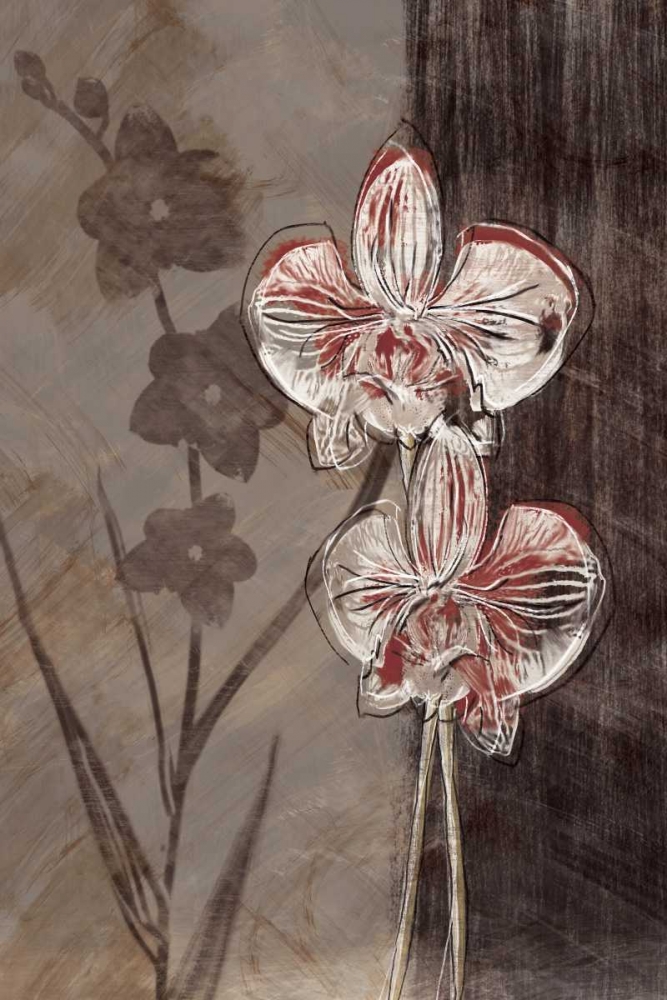 Orchid Sketch I art print by Tandi Venter for $57.95 CAD