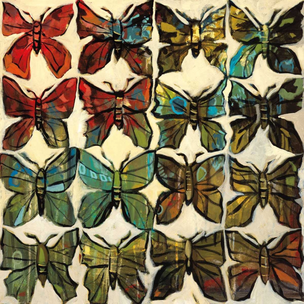 Butterflies art print by Jennifer Harwood for $57.95 CAD