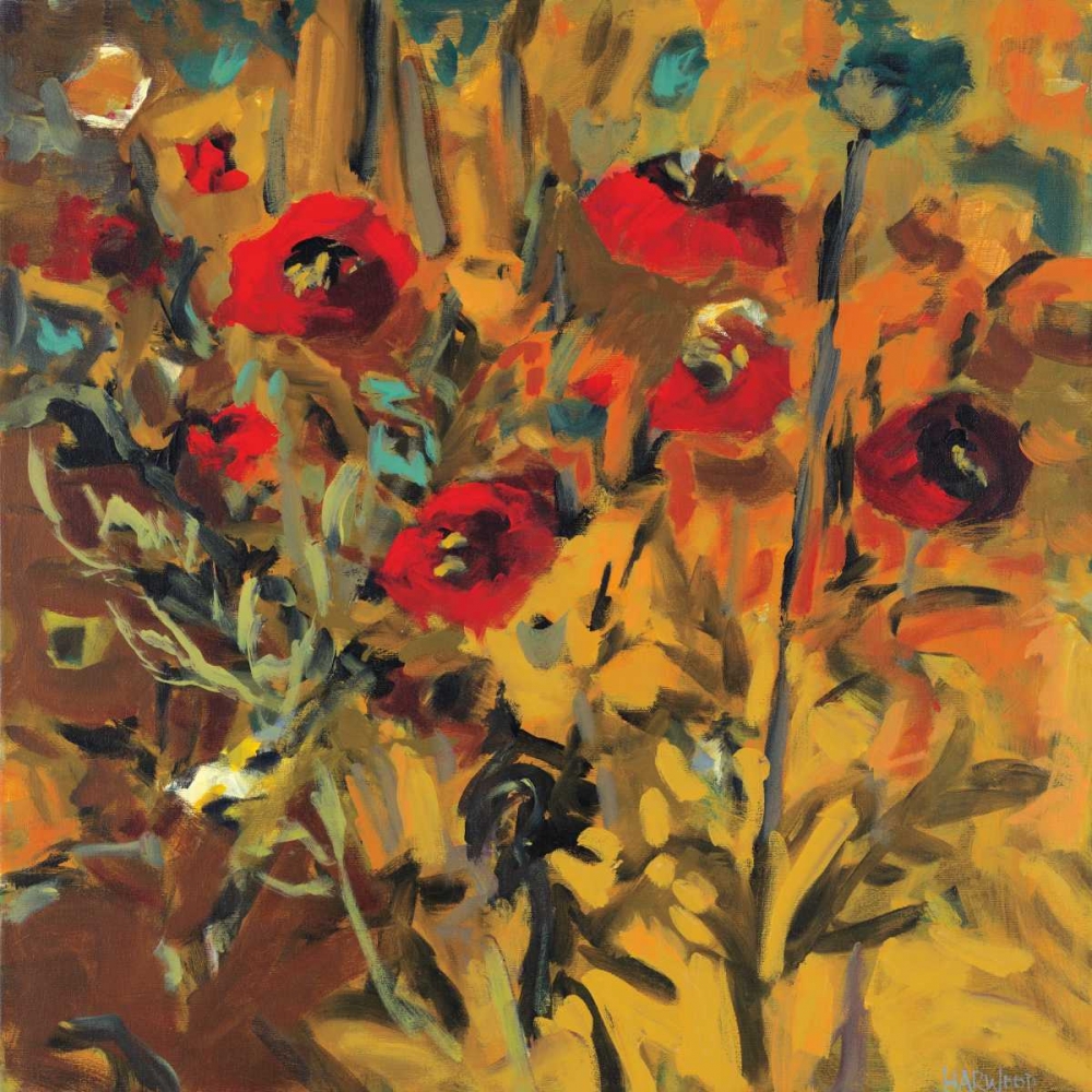 Wild Poppies art print by Jennifer Harwood for $57.95 CAD