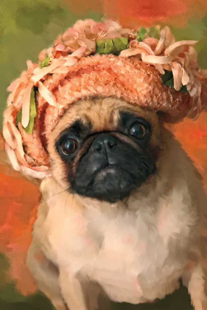 Ms. Pug art print by Janel Pahl for $57.95 CAD