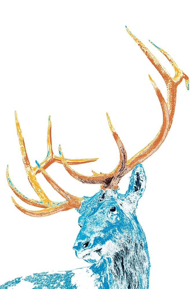 Antlers and All art print by Marvin Pelkey for $57.95 CAD