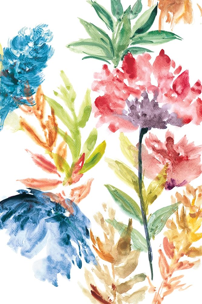 Lush Floral II art print by Rebecca Meyers for $57.95 CAD