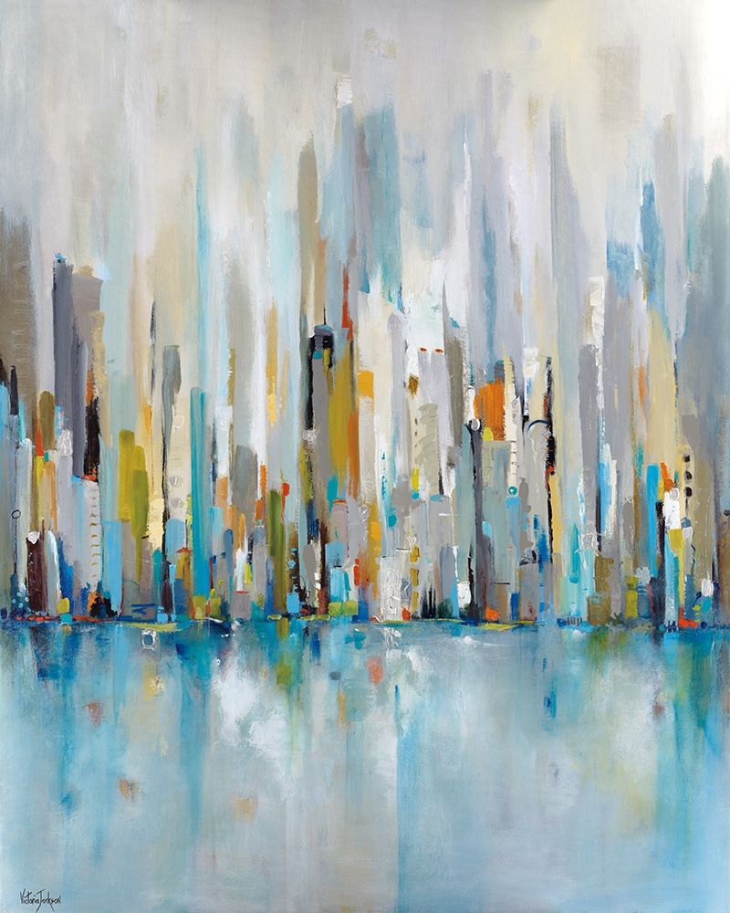 City Beat art print by Victoria Jackson for $57.95 CAD