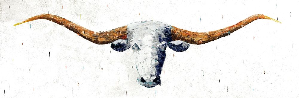 Longhorn art print by Marvin Pelkey for $57.95 CAD