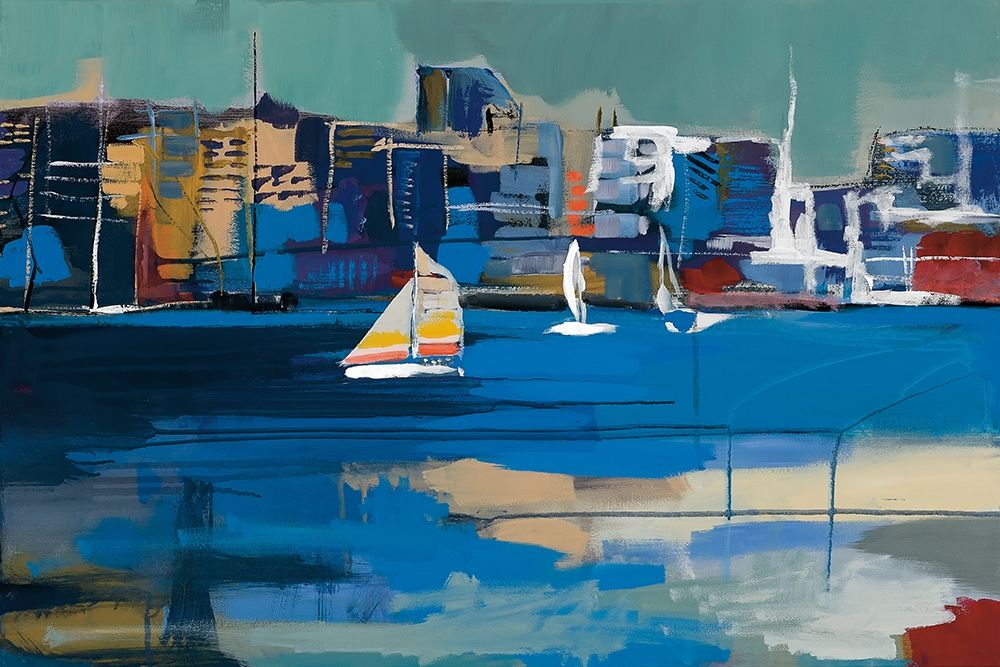 Sunday Sail art print by A. Fitzsimmons for $57.95 CAD