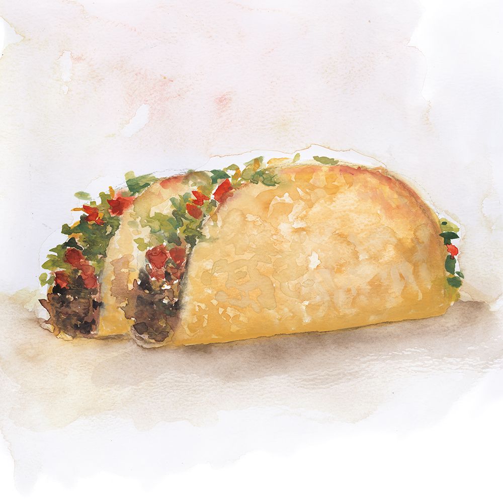 Taco art print by Studio Pasion-Fox for $57.95 CAD