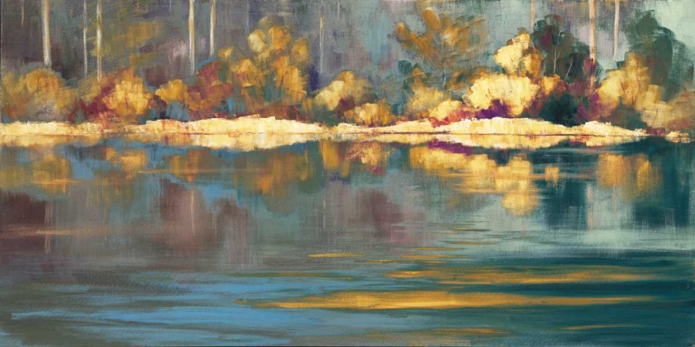 Lake Impressions II art print by Marianne Broome for $57.95 CAD