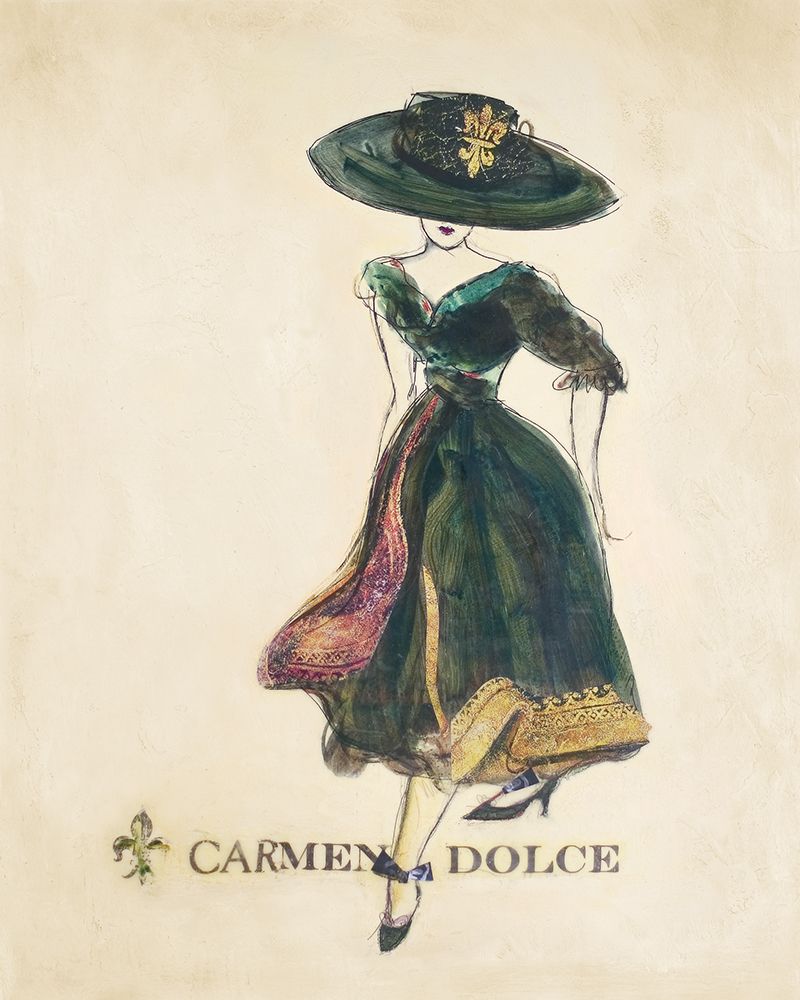 Glamour Collection II art print by Carmen Dolce for $57.95 CAD