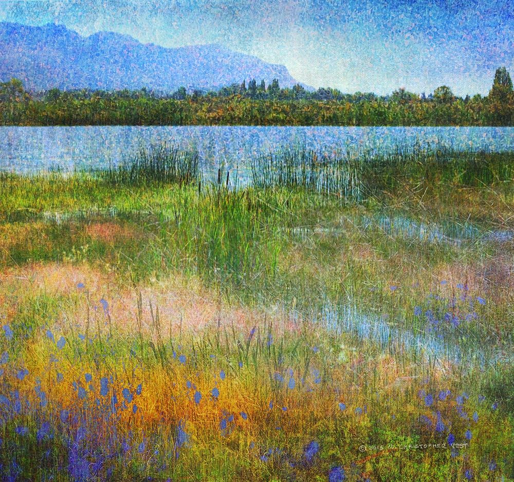 Lake Near Mesa Verde art print by Chris Vest for $57.95 CAD