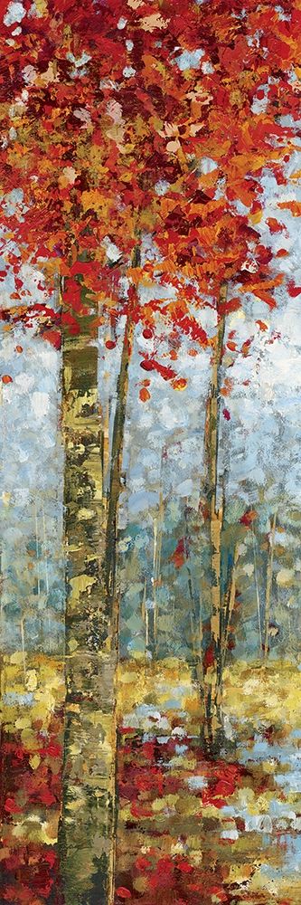 Crimson Woods I  art print by Carmen Dolce for $57.95 CAD
