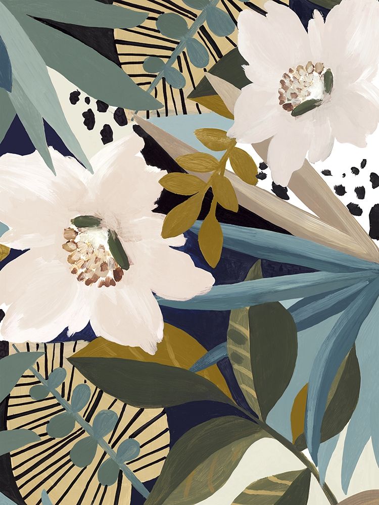 Floral Symphony II art print by Eva Watts for $57.95 CAD