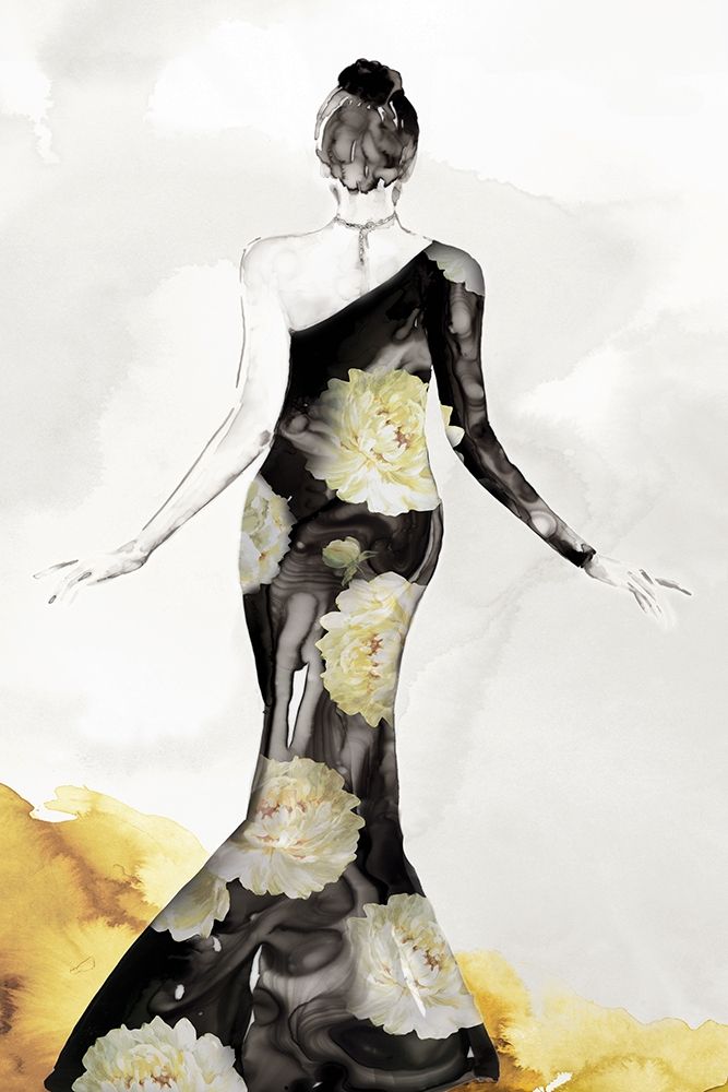 Blossomy Fashion I  art print by Eva Watts for $57.95 CAD