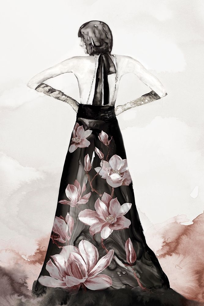 Blossomy Fashion II art print by Eva Watts for $57.95 CAD