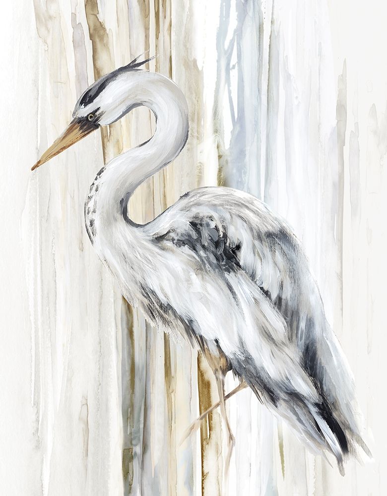 River Heron II art print by Eva Watts for $57.95 CAD