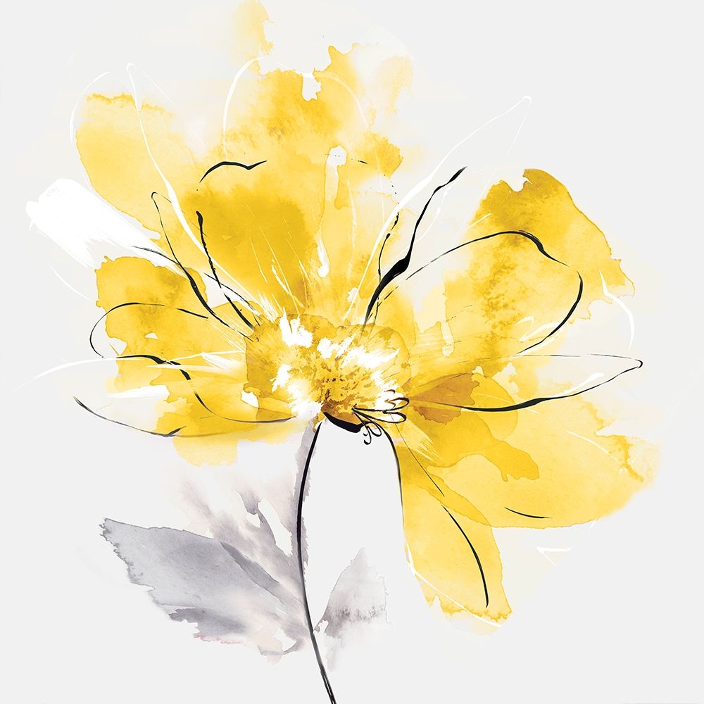 Tender Love I Yellow Version art print by Eva Watts for $57.95 CAD
