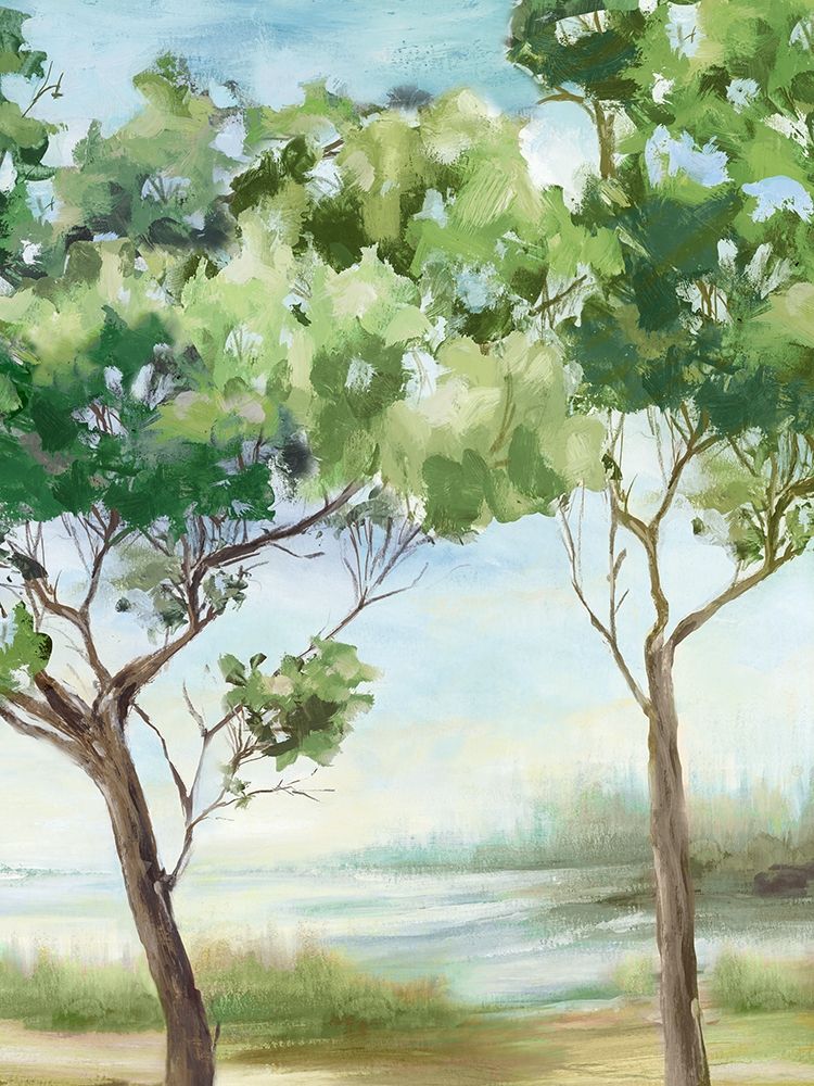 Summer Green Forest II art print by Eva Watts for $57.95 CAD